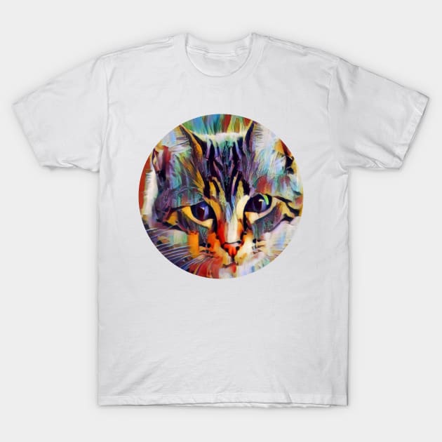 Chill floppy cat T-Shirt by GoranDesign